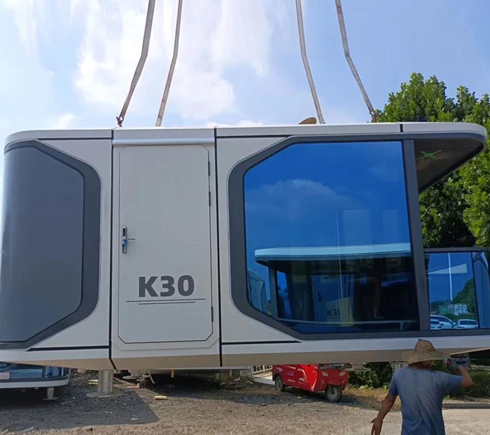 Fully prefabricated,
